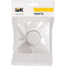 Светорегулятор поворотный IEK ВСР10-1-0-КБ КВАРТА белый - EDK10-K01-03-DM